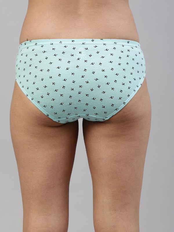 Image of VIP Feelings Amelie 102 100% Cotton High Coverage Stretchable Hipster Panty Combo Set for Womens with Inner Elastic Waistband