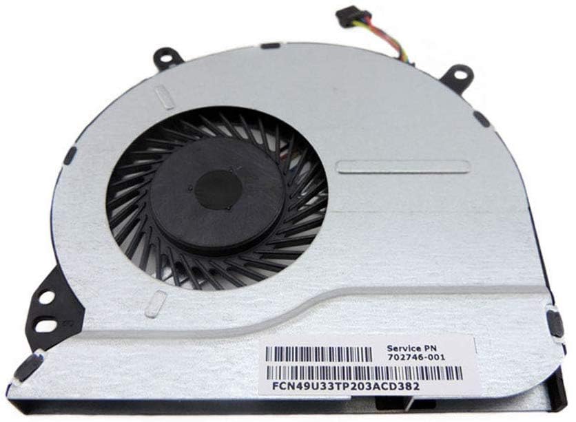 Compatible For HP 702746-001 New CPU Fan Pavilion 14-B 14-C 15-B Ultrabook 697914-001 Replacement Part Laptop CPU Cooling Fan Cooler