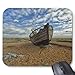 Produktbild Mauspad mit seidenweicher Textiloberflche - Mouse Pad Paradise (antistatische Wirkung - perfekte Gleiteigenschaft PC / Computer Mousepad)-verlassene holz fischerboot dungeness