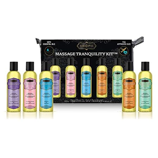 Kama Sutra Massage Tranquility Kit