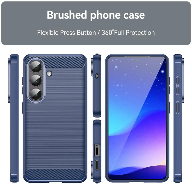 Image of Basic Case for Samsung Galaxy S26 Plus (Carbon Fibre Blue)