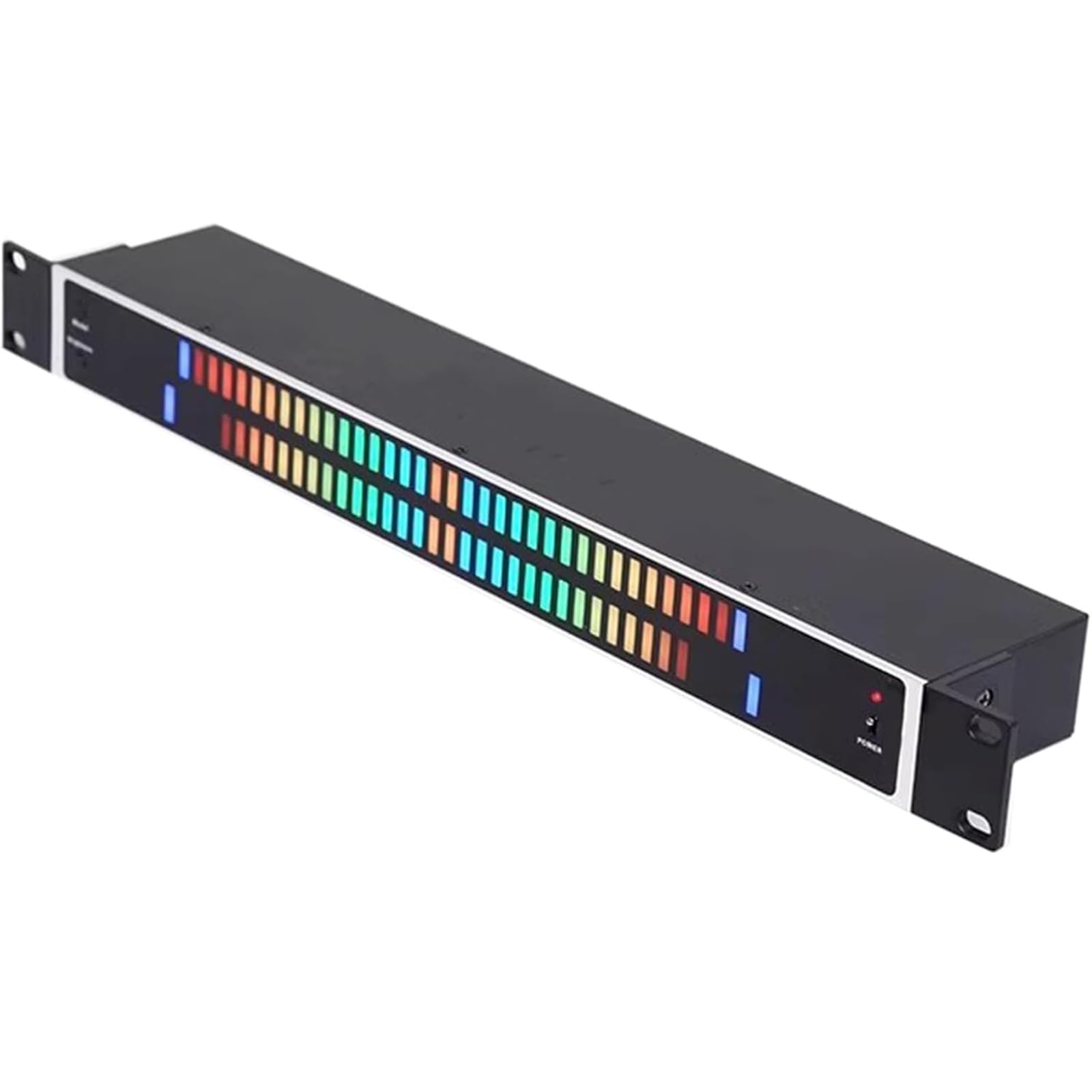 Indicatore musicale a LED, analizzatore audio VU Meter Display con 8 modalità e 5 impostazioni di luminosità regolabili, per studio e uso domestico