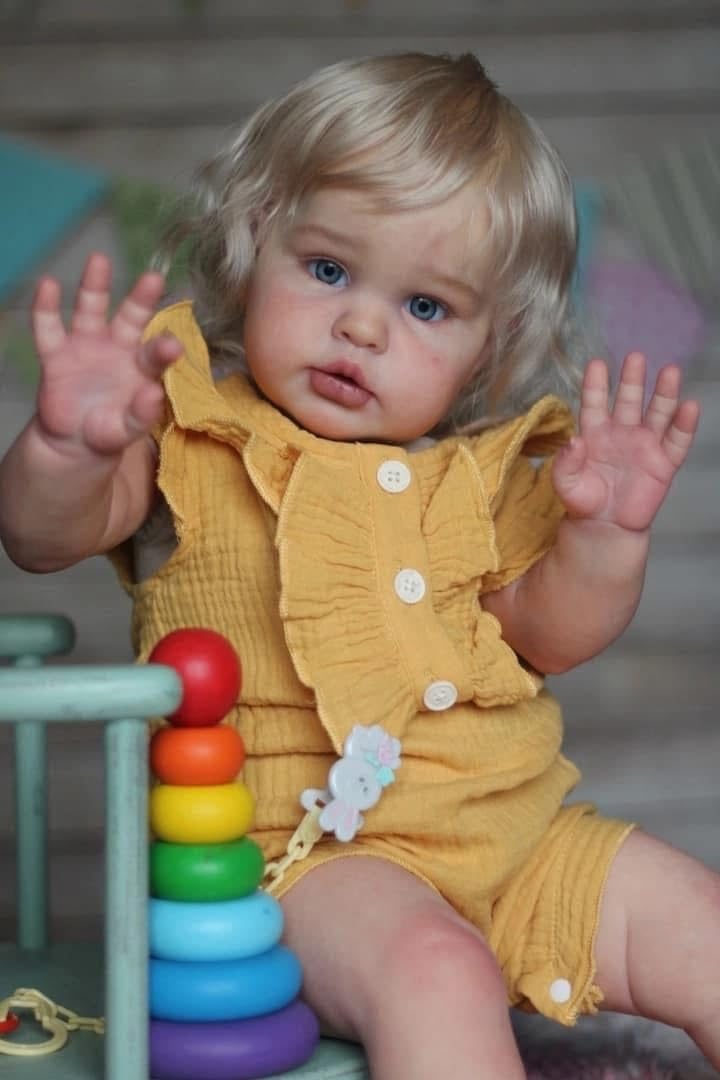 Bambole Reborn Femmina 60cm Originali Silicone Bambola Vere Maschio | 24pollici Che sembrano bambolotti realistica Toddler