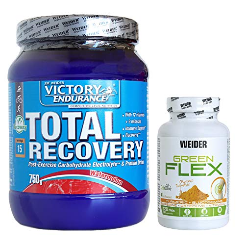 Pack Total Recovery de sandia 750g + Green Flex. Recuperación muscular completa.