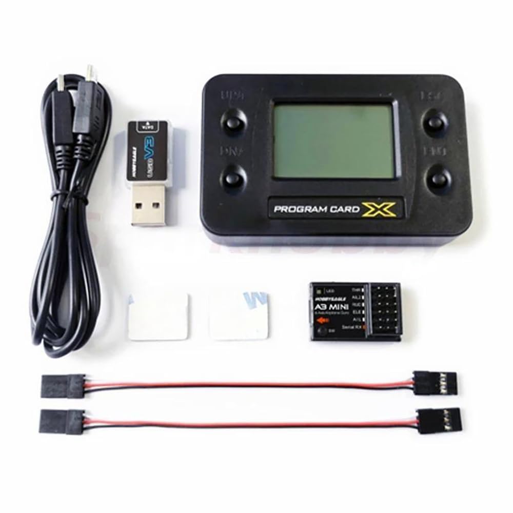 SPARKHOBBY Hobbyeagle A3 Mini controller di volo giroscopico a 6 assi, supporto PPM SBUS ricevitore seriale digitale multiprotocollo per aerei ad ala fissa (set completo A3MINI)