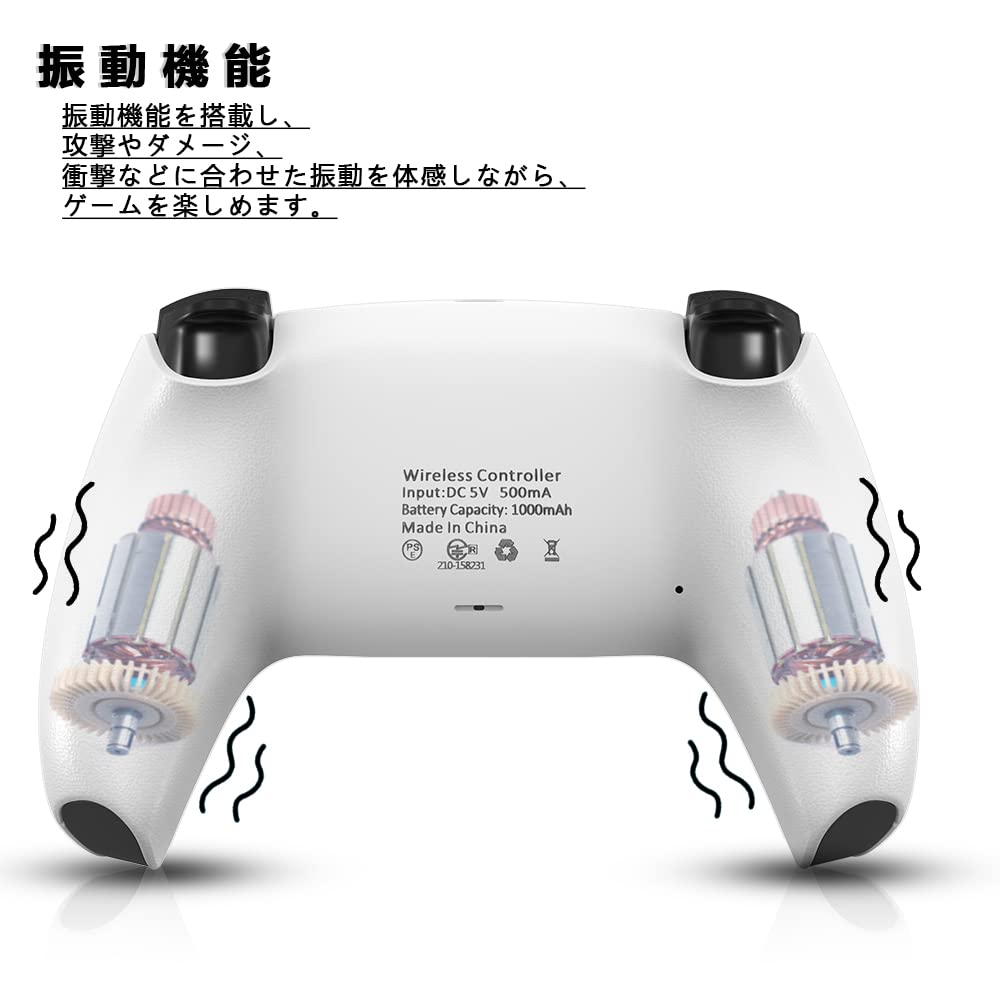 2022最新バージョン PS4コントローラー ワイヤレス Bluetooth無線 Amazon.co.jp: 【2023最新バージョン】PS4 コントローラー