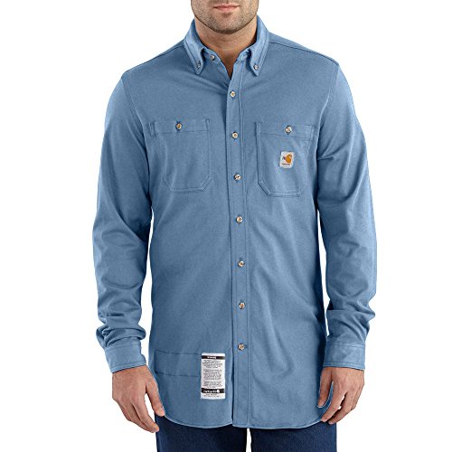 Carhartt Men's Flame Resistant Force Cotton Hybrid Shirt (Big & Tall)