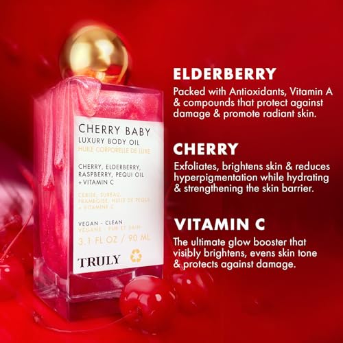 Image of Truly Beauty Luxury Body Oil | Hydrating Shimmer Oil for Glowing Skin