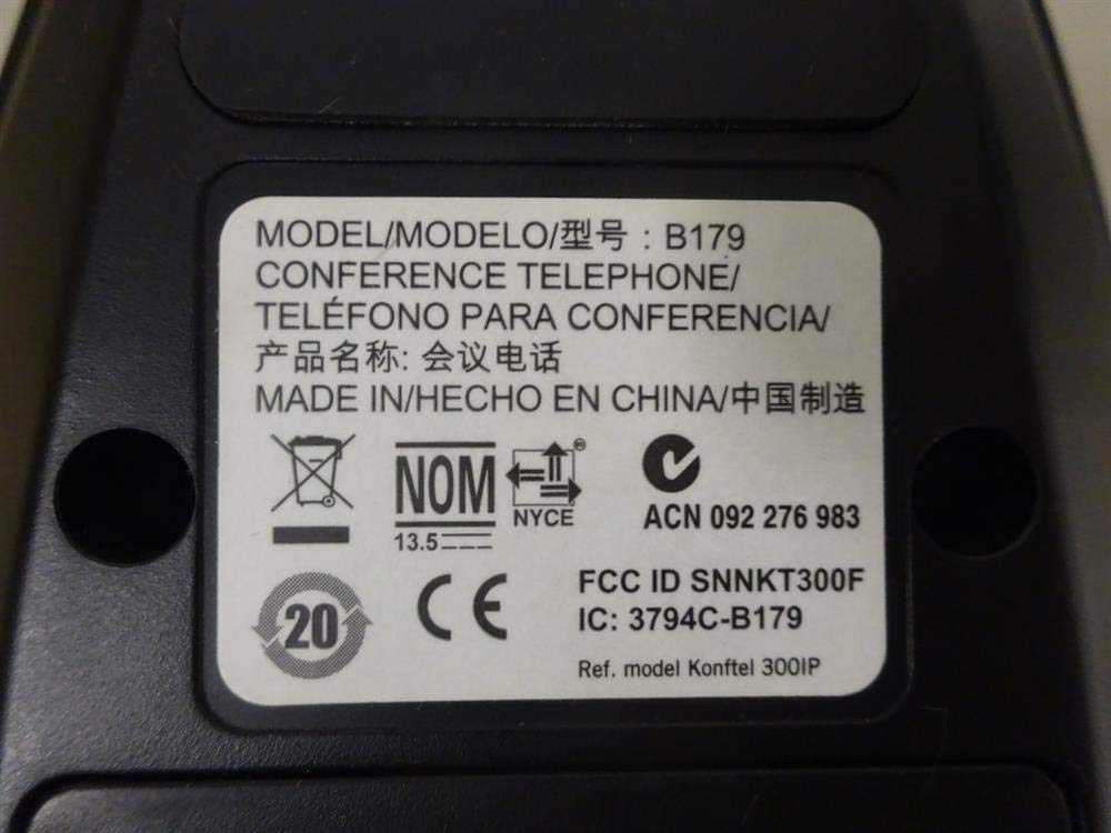 Avaya B179 - telefon konferencyjny VoIP - Sip v2, SRTP - Licorice Black