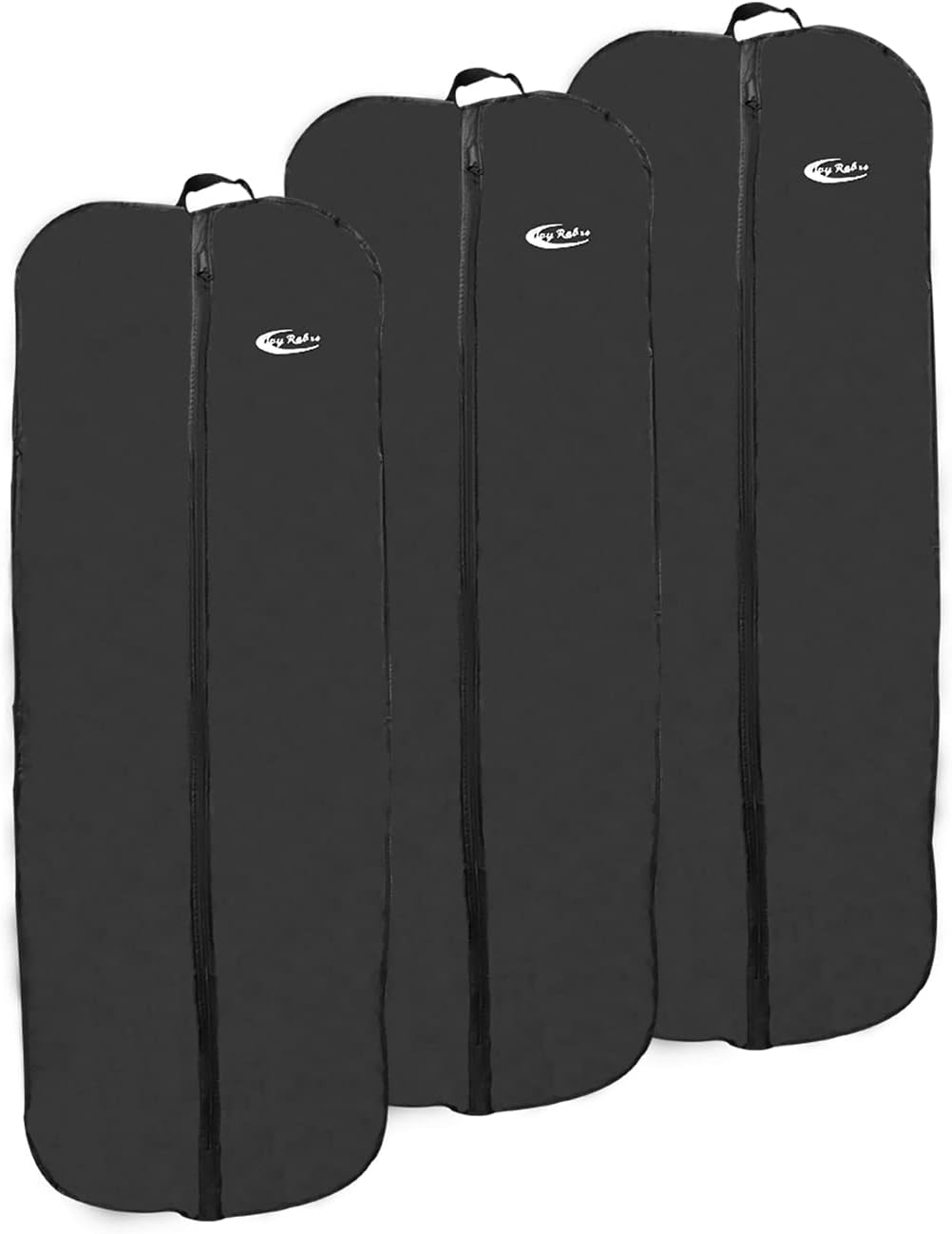 GraduationMall Black 66 Inches Academic Garment Bag 3 Pack