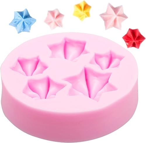 Miniatura 8 de Moldes de silicona para cupcakes en forma de crema, forma de corazón y estrella, para decoración de tartas para cumpleaños, fiesta temática, postre,