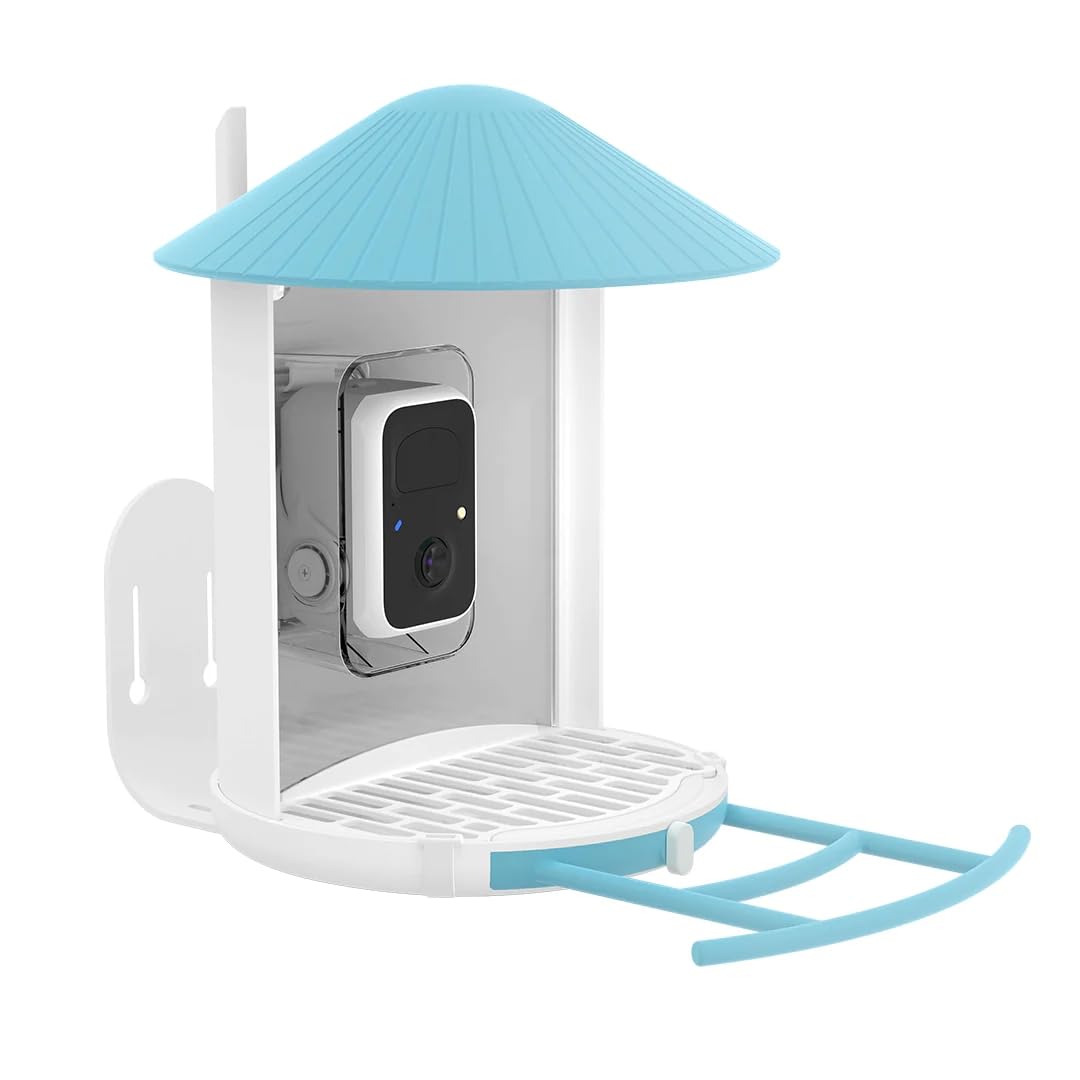 Netvue by Birdfy Couvercle Anti-Diffusion pour caméra mangeoire à Oiseaux, Lot de 2 Protections Durable, Couvercle Anti-Diffusion pour Conserver Les graines d'oiseaux, Facile à Installer et à Nettoyer