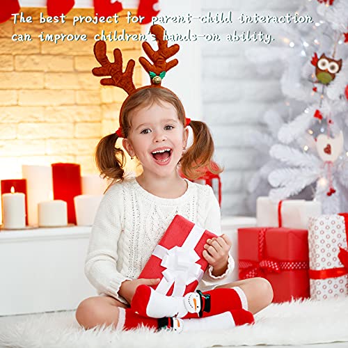 6 Pieces Christmas Diamond Painting Magnets Art Xmas Refrigerator Magnets Diamond Painting Stickers For Fridge Whiteboards Decoration (Santa Claus) #TOP4