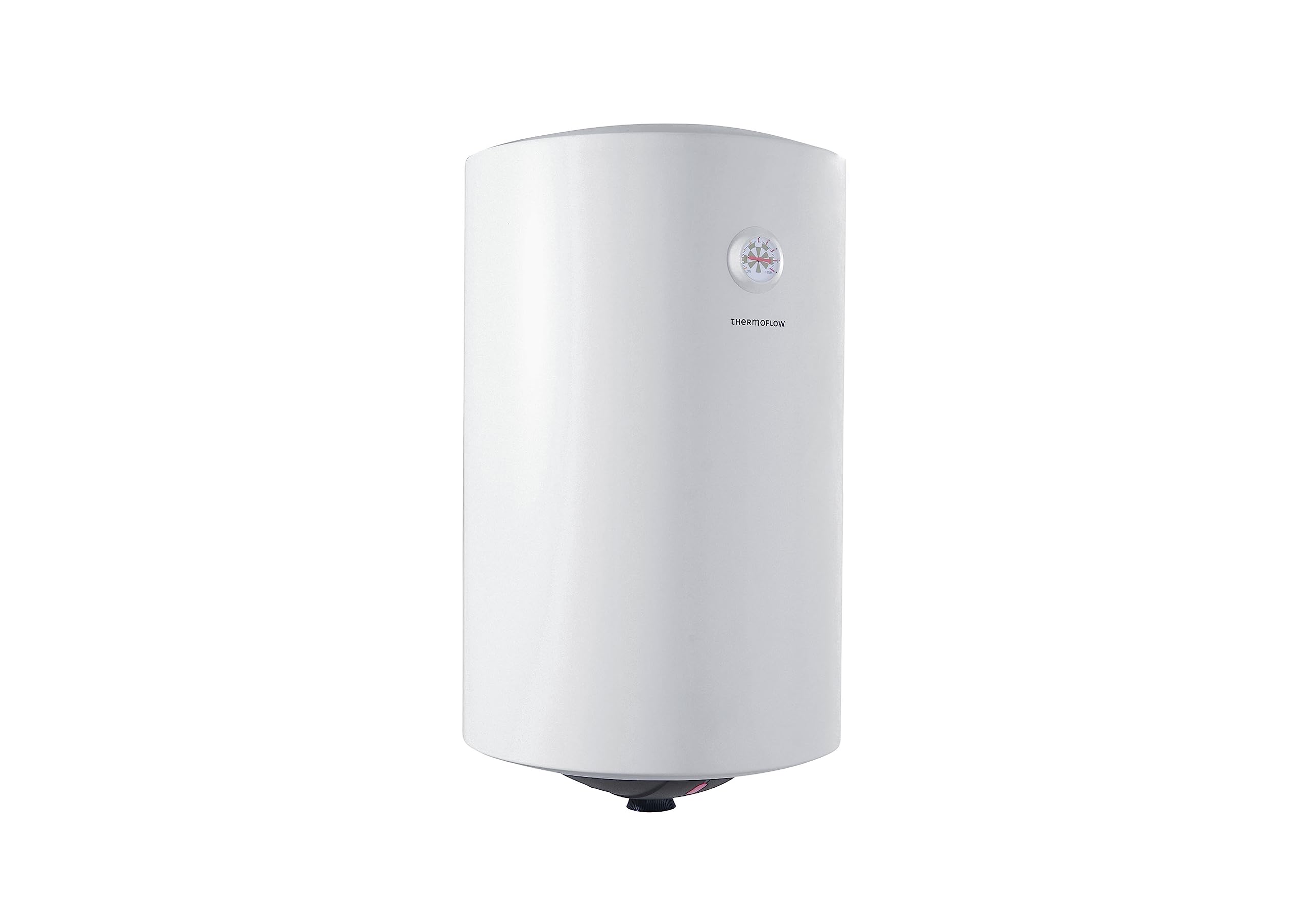 Thermoflow DS80 Warmwasserspeicher 80 Liter druckfest/steckerfertig/bis 75 °C/G 1/2“ Anschluss/Warmwasserbereiter für Küche, Waschtisch, Dusche oder Badewanne