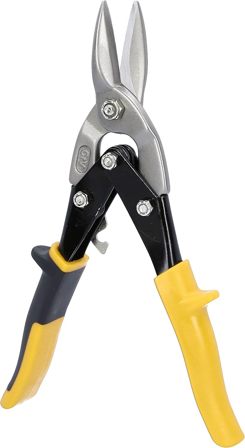 BRILLIANT TOOLS BT067202 Hebel-Blechdurchgangsschere, gerader Schnitt [Powered by KS TOOLS]