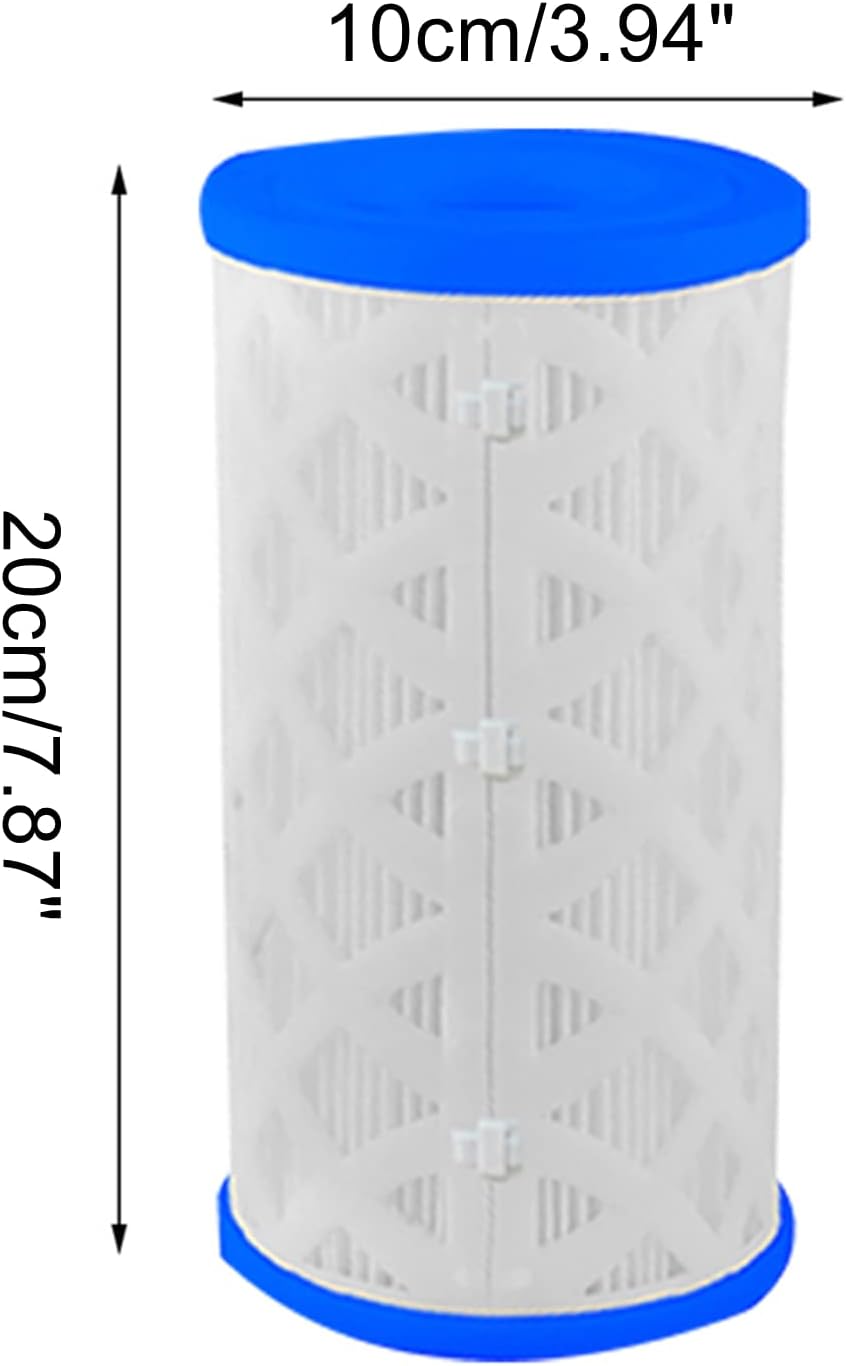 6-Pack Universal Pool Filters Type A Type C or III Replacement for Pool Filter Cartridge Pump, Reusable Pool Filter Type A/C for Above-Ground Swimming Pools, SPA - Image 5