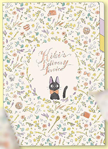Amazon.co.jp: Kiki's Delivery Service 3 Pocket Clear File Floral