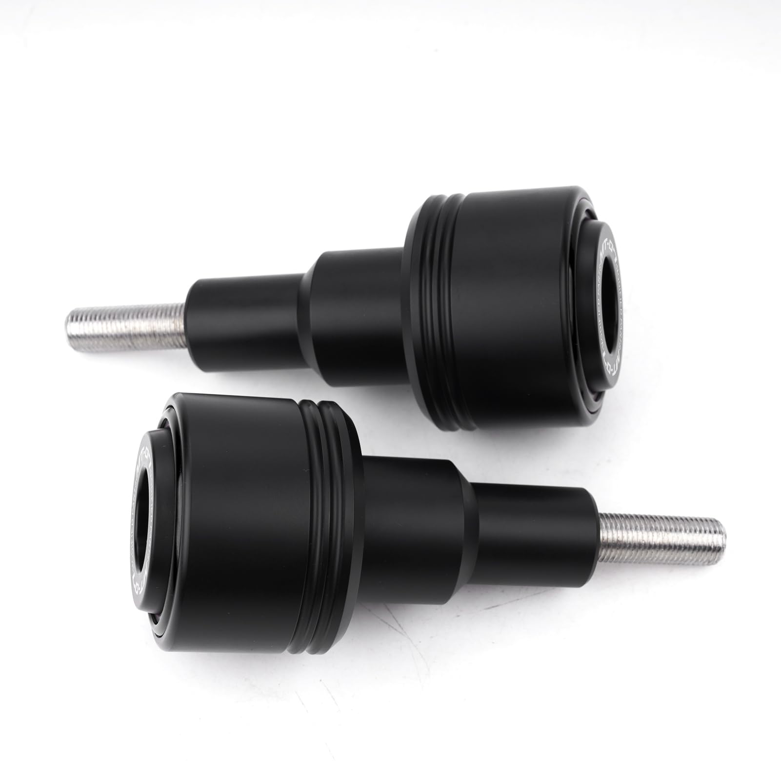 Für Yamaha MT-07 MT07 MT 07 Motorrad Rahmen Slider Crash-Schutz Sturzschutz Zubehör (Schwarz)