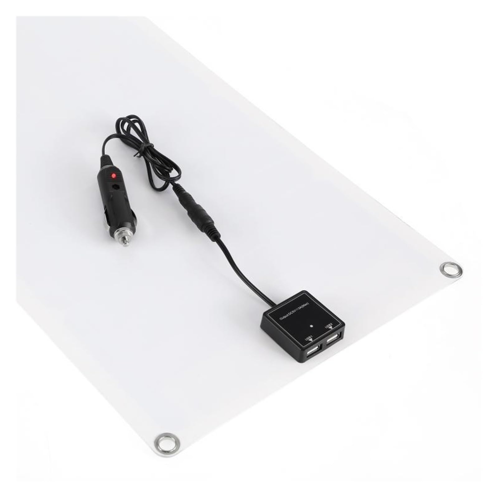 200W sterownik panelu słonecznego podwójny port USB przenośna ładowarka do baterii telefon komórkowy samochód jacht RV światła ładowanie na zewnątrz Idealny Wynik(With 40A controller)