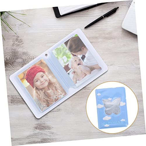 ABOOFAN 5 Peças Chaveiro Álbum De Fotos Pequenos Álbuns De Fotos Álbum Coletar Livro Cartões De Foto