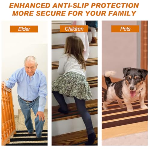 XHSBBB Antirutsch Klebeband Rutschfestes Klebeband Starke Anti-Rutschband Streifen mit Selbstklebend Antirutsch Stufen Band Kleber 2.5 cm X 9.14 m