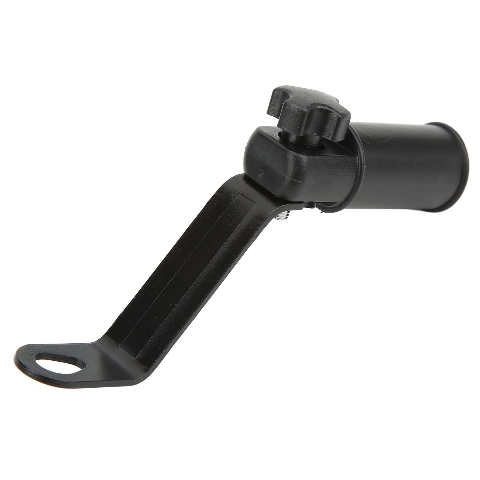 Alomejor Motorcycle Phone Holder Adapter Front Phone Mount with Rearview Mirror Extension Bracket