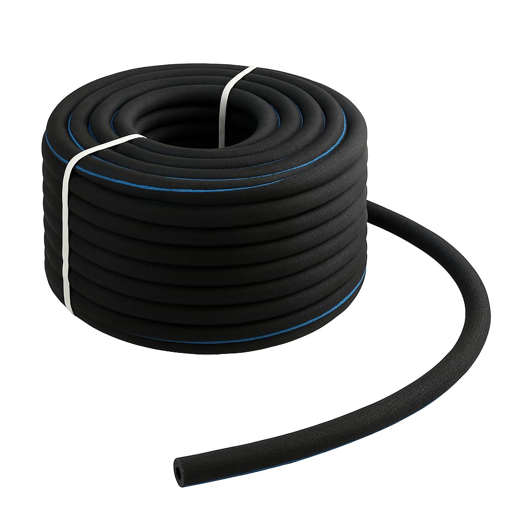 Premium Quality Schedule 40 Aeration Tube - Aquarium Air Bubble Oxygen Diffuser for Fish Tank, Koi Pond, and Hydroponics - Promotes Health of Fish and Plants (0.63" ID, 0.98" OD, 0.18" Wall, 16.4FT)