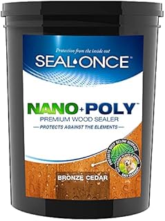 Nano+Poly Prem Wood Sealer Bronze Cedar 5gal