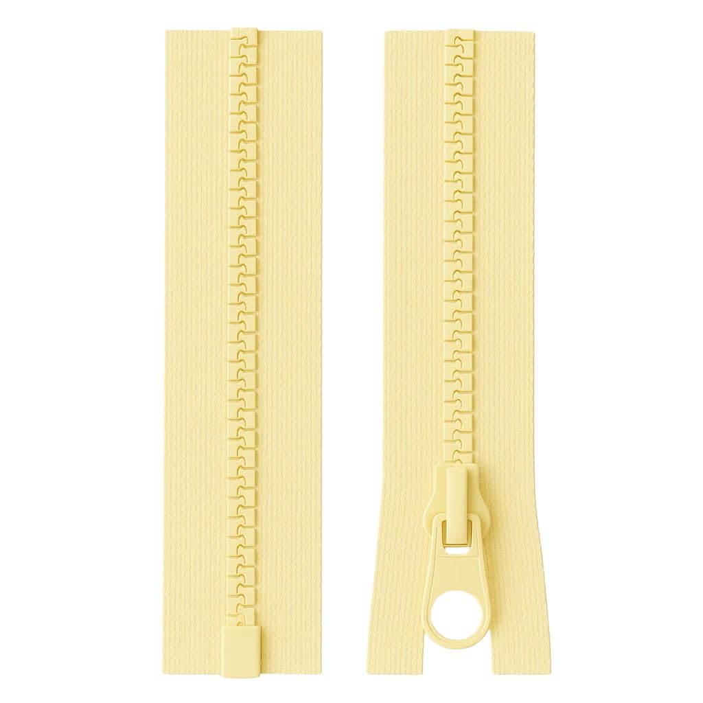 Heavy-Duty Chunky Zip - Black 22" (55cm) - Open Ended & Separating Style, Strong #5 Teeth - Replacement Zipper Perfect for Sewing, Upholstery, Garments, Cushions, Bags & Jackets by Giddy Square — view 27