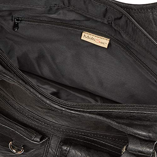 MultiSac Reflex Tote Shoulder Bag, Black