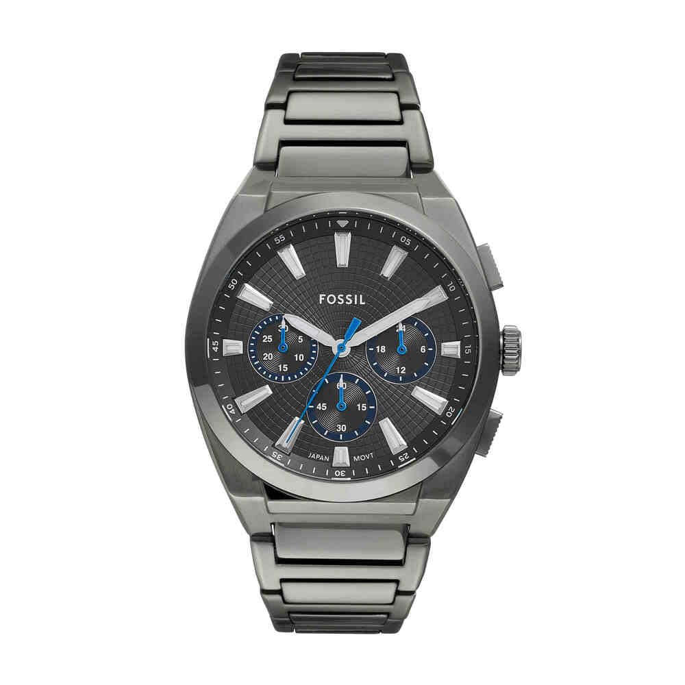 Fossil TRADITIONAL EVERETT - Chronograaf - gunmetal