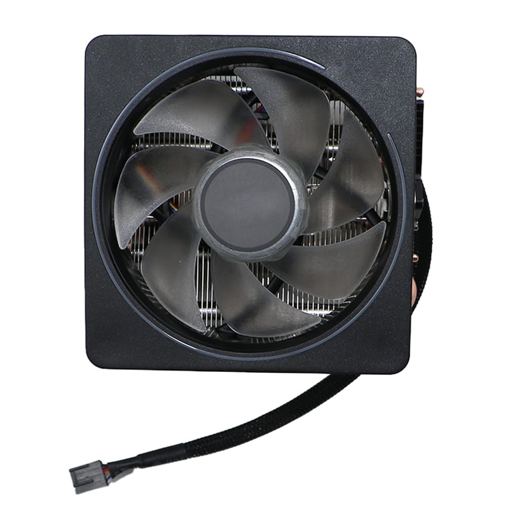 Sostituzione CPU Wraith Cooler Prisma Alluminio Dissipatore di Calore Base Core Rame 4-Pin PWM 95mm Fan Pre-Applicato Pasta Termica per AMD Socket AM5 AM4 AM3 AM2 Ryzen 1700X 1800X 2700X 3700X 4700X