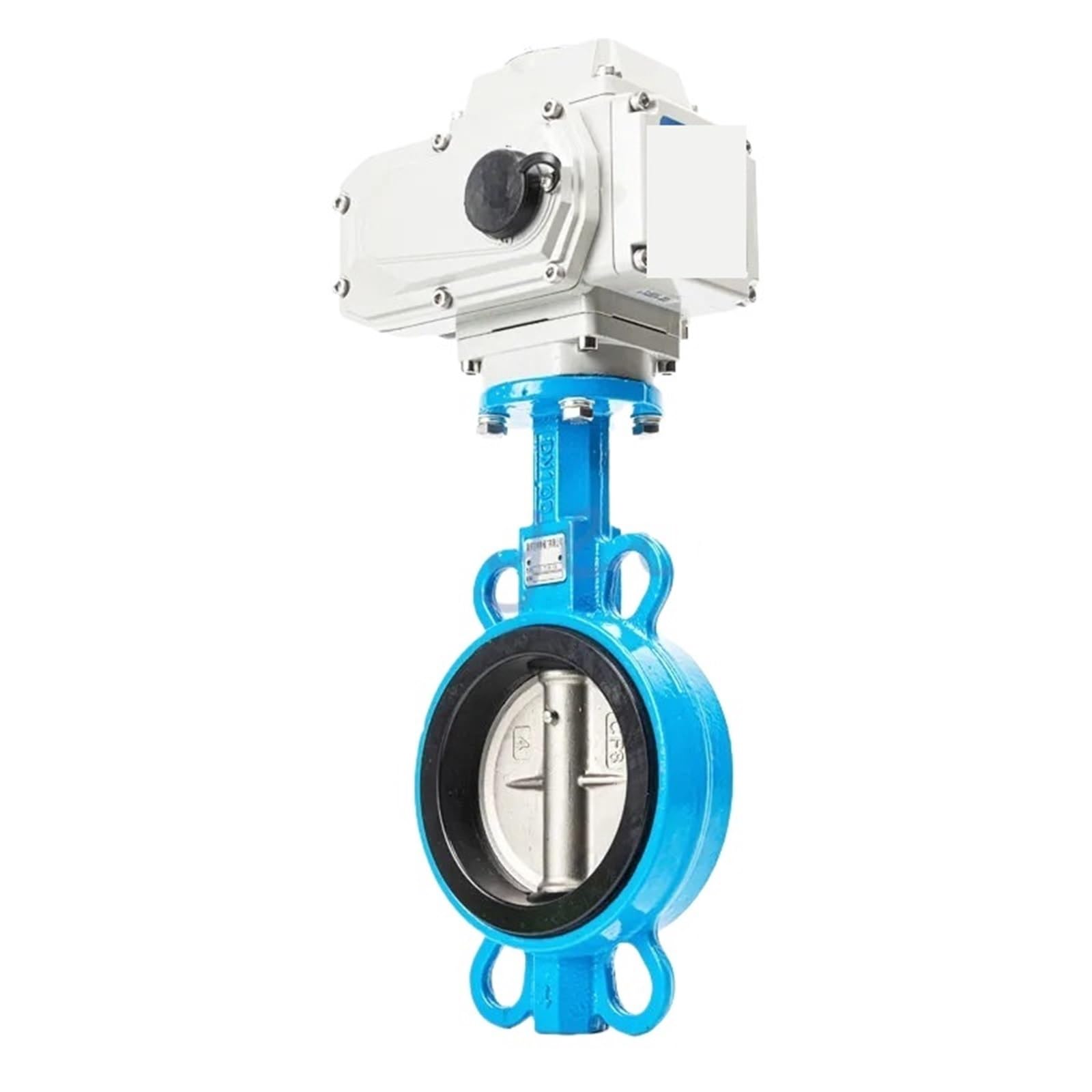 1pcs DC24V DN200 Motorized Butterfly Valve Wafer Type EPDM Sealing