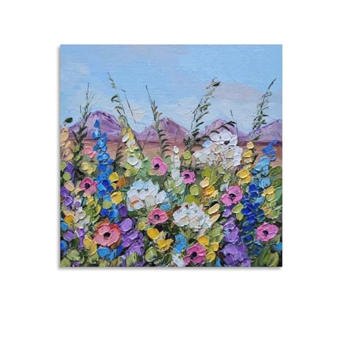 Poster sur toile grand format de 70 x 70 cm tableau mural moderne
