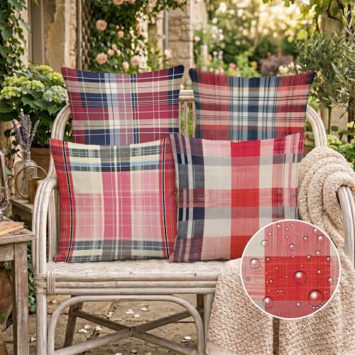 Housses de coussin velours rouge 65x65cm de qualité supérieure