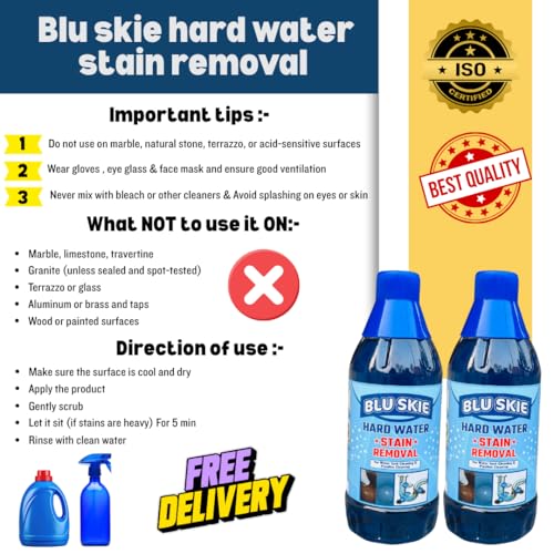 Image of Blu skie Hard Water Liquid Stain Removal Concentrate 2L(Multi-Purpose)