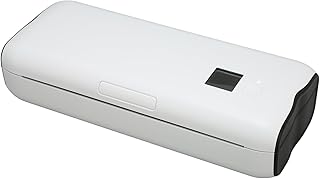 Thermal Label Printer Shipping Label Printer, 216mm A4 Paper Thermal Printer, Inkless Desktop Thermal Receipt Printer for Home Office Shop Business