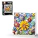 TG BLOCKS Micro Brick Flower World Building Set, 3D Floral Wall Art Home Office Decoration or Table Display, Creative Building Craft Set, Ideas Gift Building Toy for Adults,Teens Ages 8+ Kids
