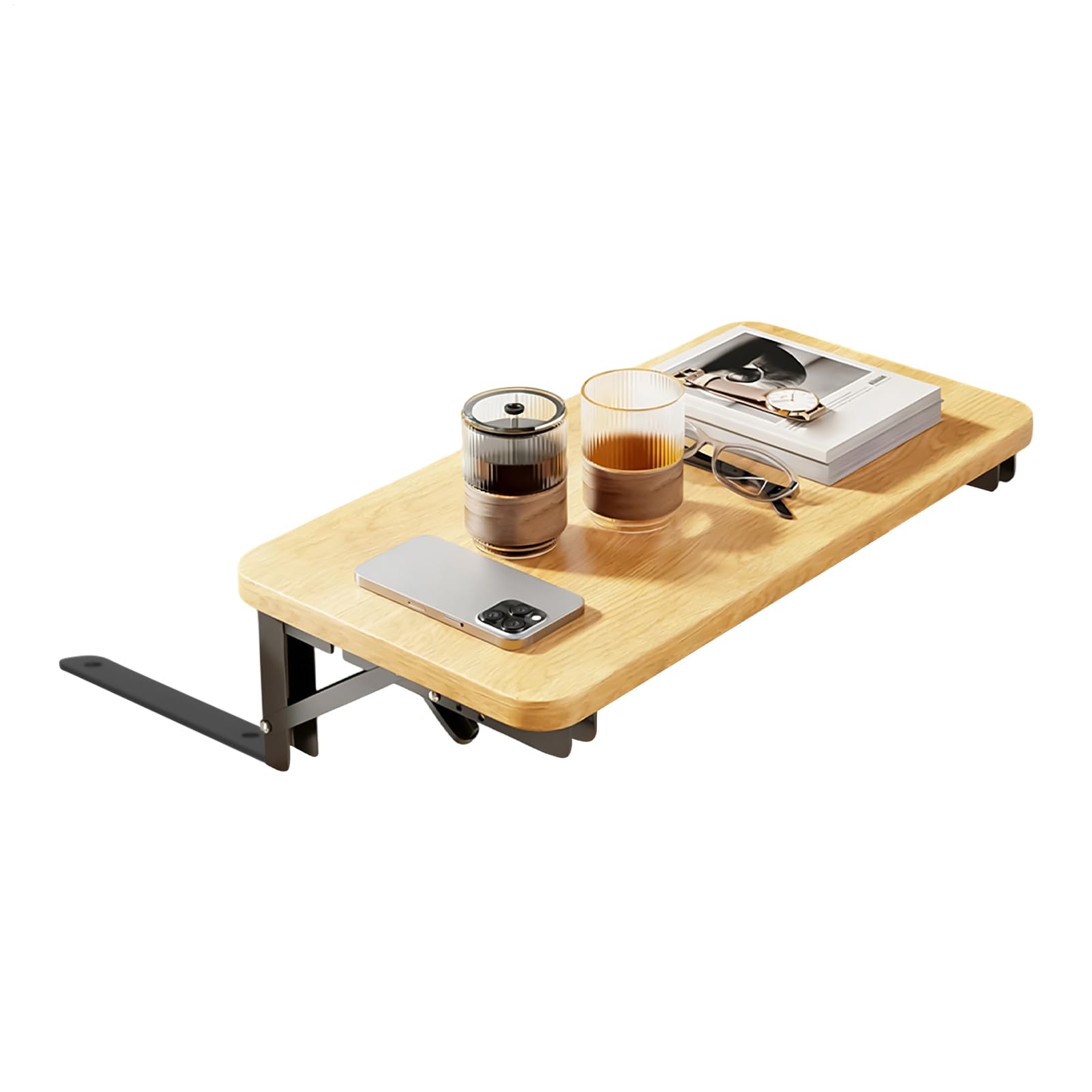 Table de rangement à côté du lit pour optimiser un studio ou un appartement