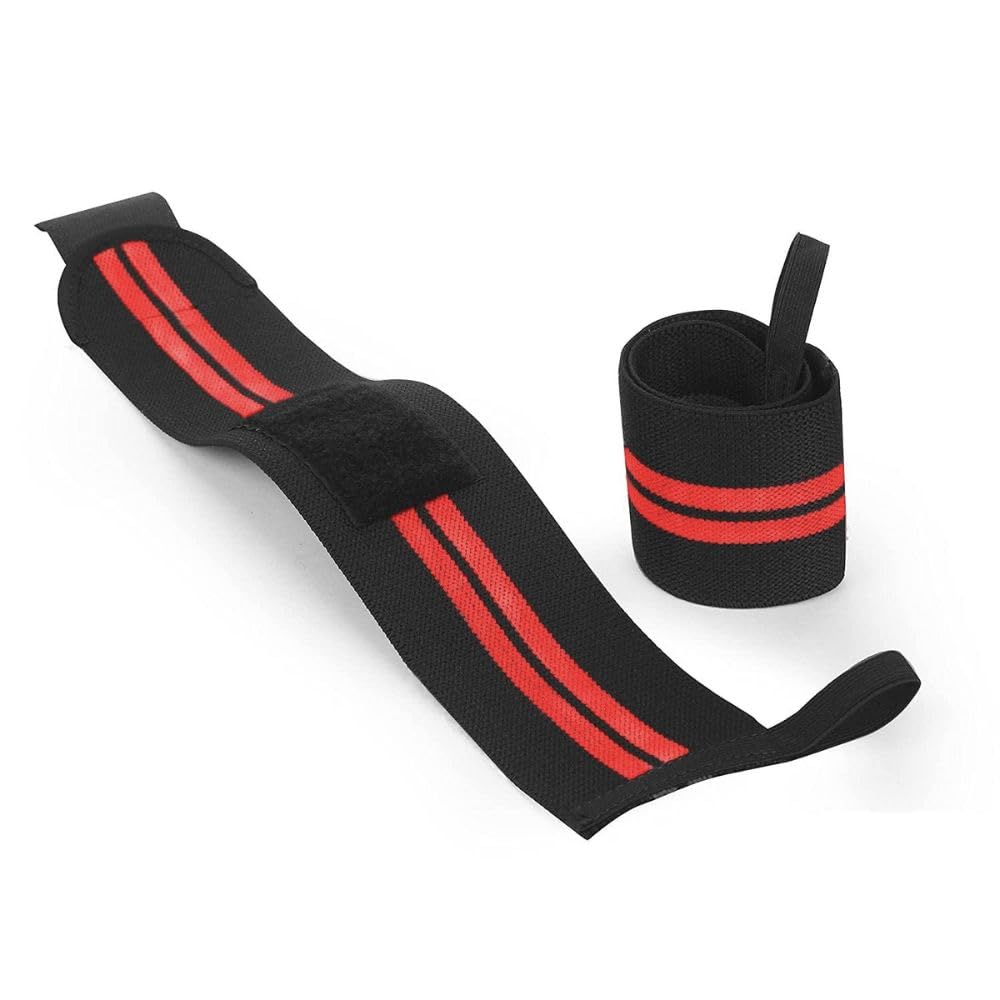 Param Gym Wrist Band for Weightlifting & Workout | Adjustable Wrist Wrap Support for Gym, Crossfit & Power Training | Sweat-Absorbing Wrist Support for Men & Women-image-41