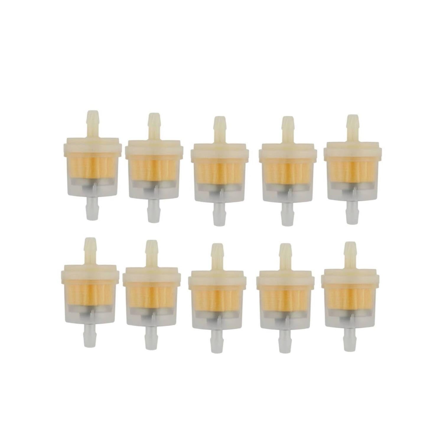 Compact Fuel 10-Pieces 10-pk Paper Filter ABS Transparent | Clear Housing Efficient Filtration Compact Dimensions Secure Connection 10Pieces ABS Transparent 10-pk Paper Filter-image-36