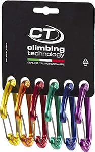Climbing Technology Fly-Weight Evo Karabiner Set, 6 Farben