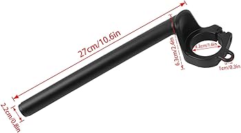 Amazon.com: HAONEL Clip On Handlebars Left & Right Motorcycle