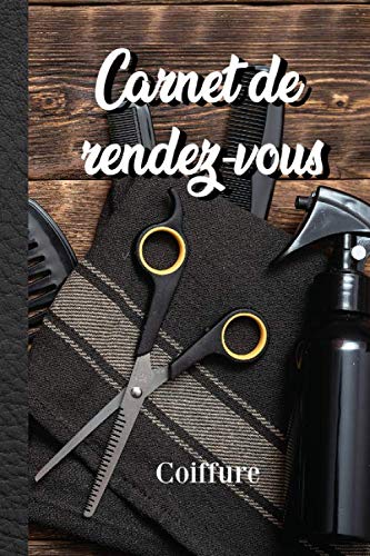 Carnet de Rendez-vous Coiffure - Agenda Hebdomadaire 60 Pages
