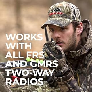 Midland GXT1050VP4 GMRS Two-Way Radio (50-Channel, Long Range, 142 Privacy Codes, SOS, NOAA, Rechargeable Nickle Battery, Mossy Oak Camo, 2-Pack)