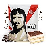 Vintage Brawn – Muscle-Building Protein Powder Isolate for Men & Women – Post-Workout & Anytime Recovery Drink – Premium Protein Isolate Sources: Egg, Milk, Beef – Tiramisu Flavor - 2.1 Lbs.