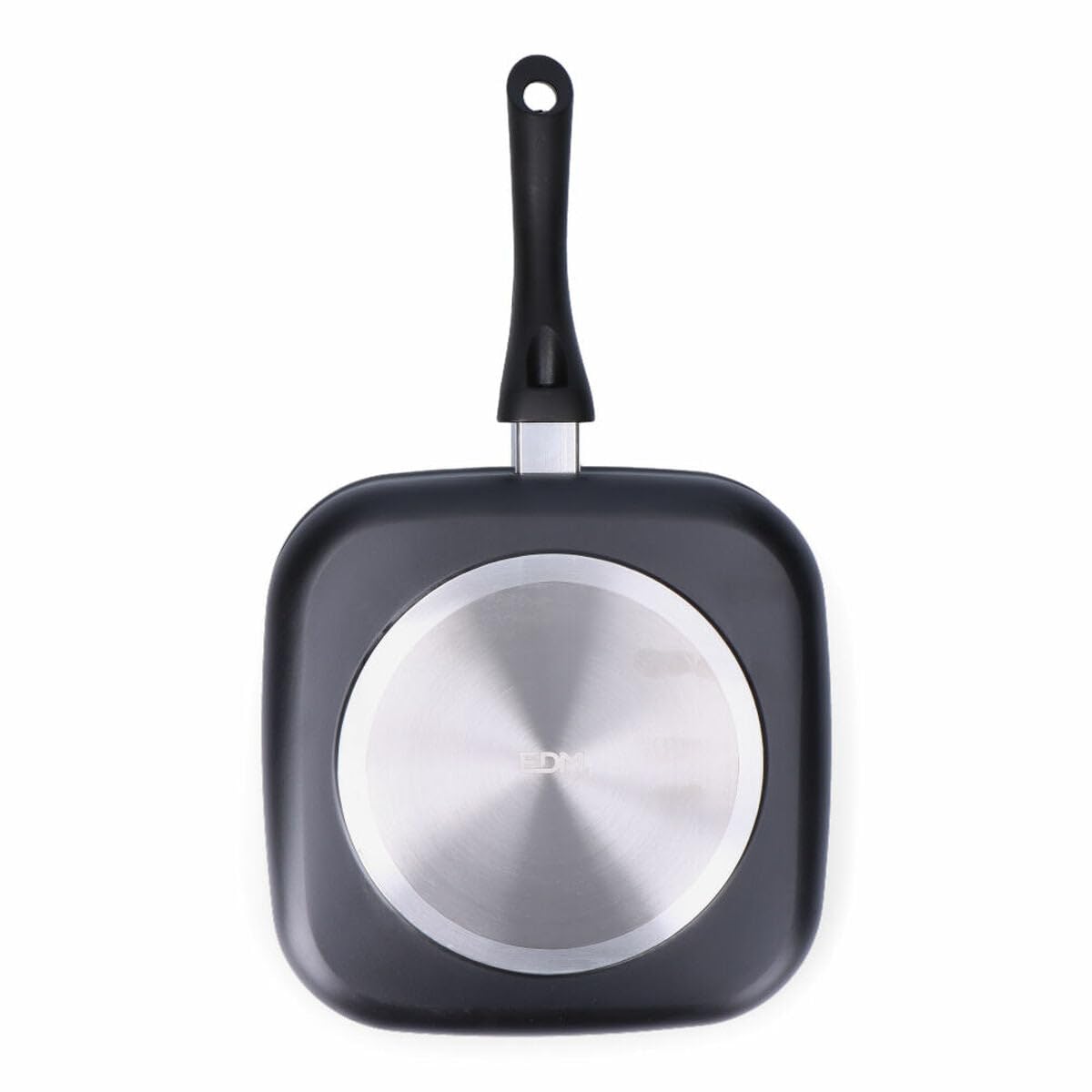 EDM 76676 Asadora Grill, Negro, 24 x 24 Cm