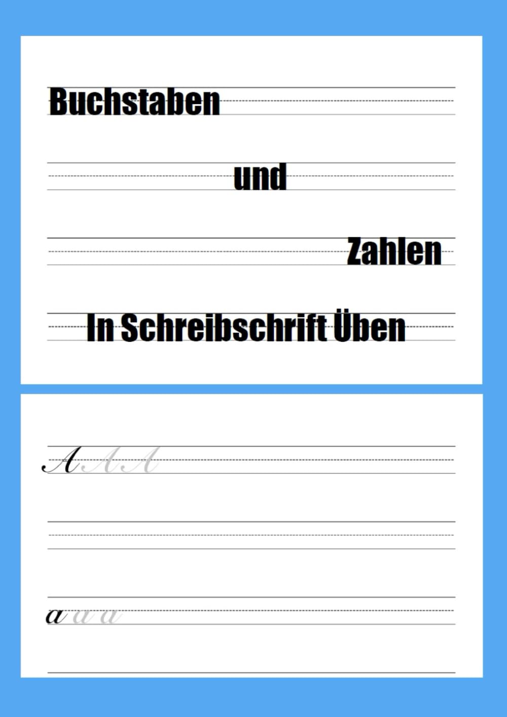 Schreibschrift üben – Lateinische Ausgangsschrift (LA) Das ideale Übungsheft für Grundschüler: Buchstaben schreiben, verbinden und eine schöne ... – einfach Schritt für Schritt erklärt.