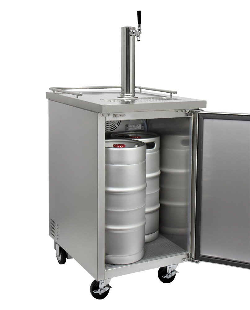 Kegerator, solo grifo, acero inoxidable 3