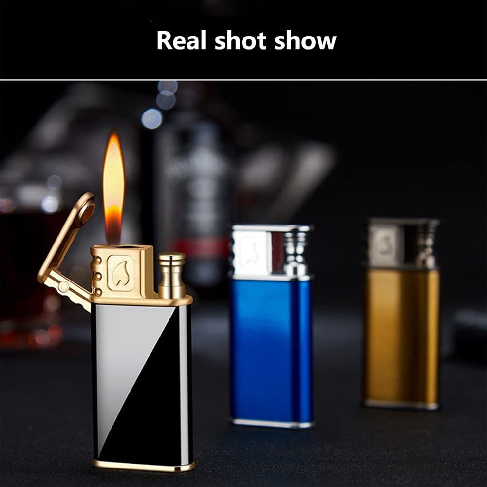 Amazon.co.jp: 電子ライター 喫煙のためのシガーライター、二重炎の